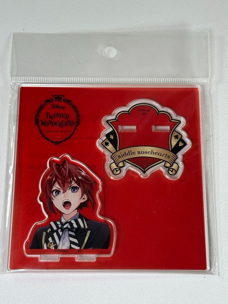 Twisted Wonderland Heartslabyul Riddle Rosehearts Animation Acrylic Stand Red
