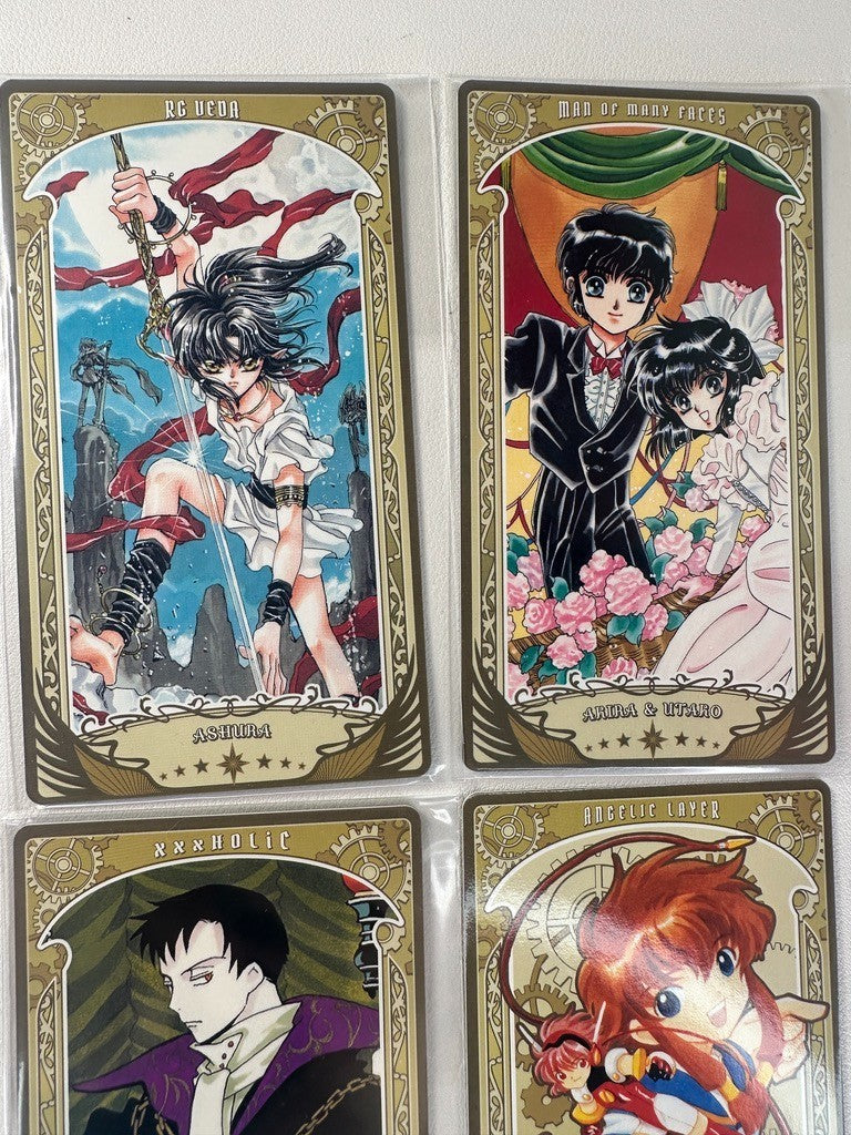 CLAMP Anime Card Set RG Vega Angelic Layer Man Many Faces XXXHolic