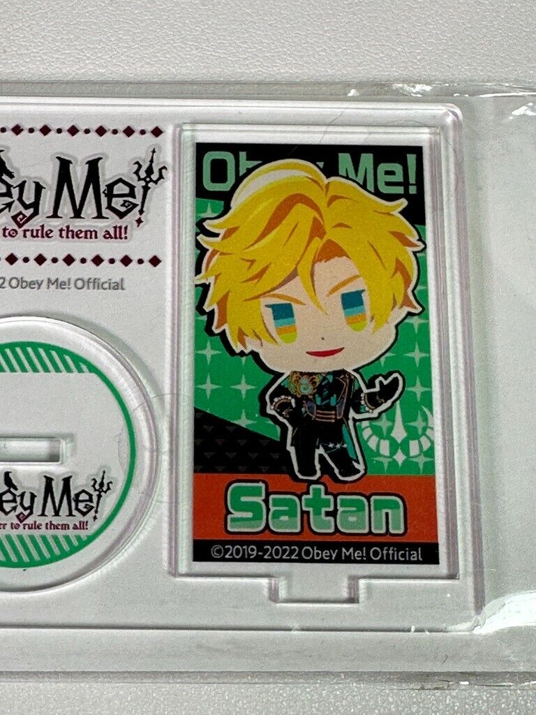Obey Me! Satan One Master To Rule Them All Chibi Acrylic Stand