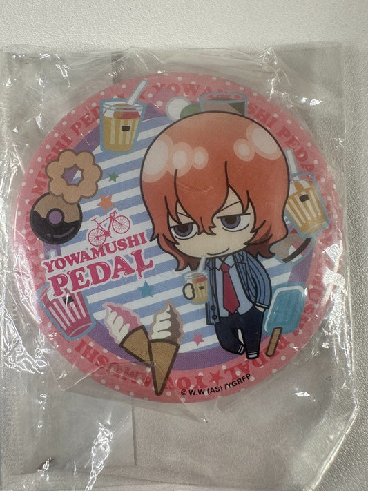 Yowamushi Pedal Hakone Bicycle Racing Club Can Badge Hayato Shinkai