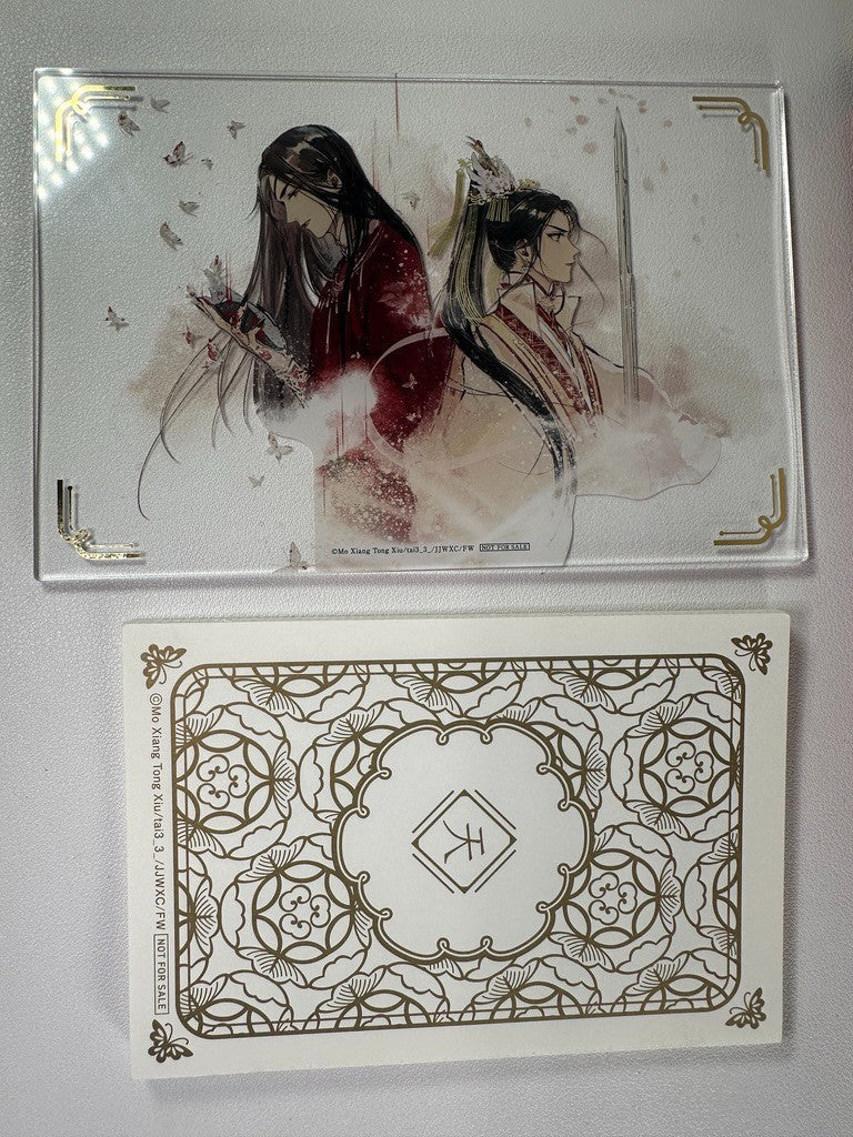AS IS Heavens Official Blessing Acrylic Card Story Set