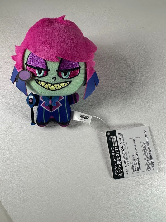 Hazbin Hotel Bandai Plush Mascot Alastor Blue
