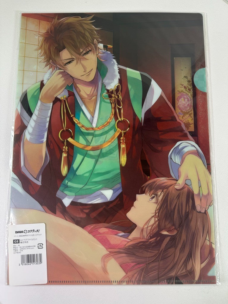 Ikemen Sengoku Romances Across Time Clear File Set Hideyoshi Toyotomi