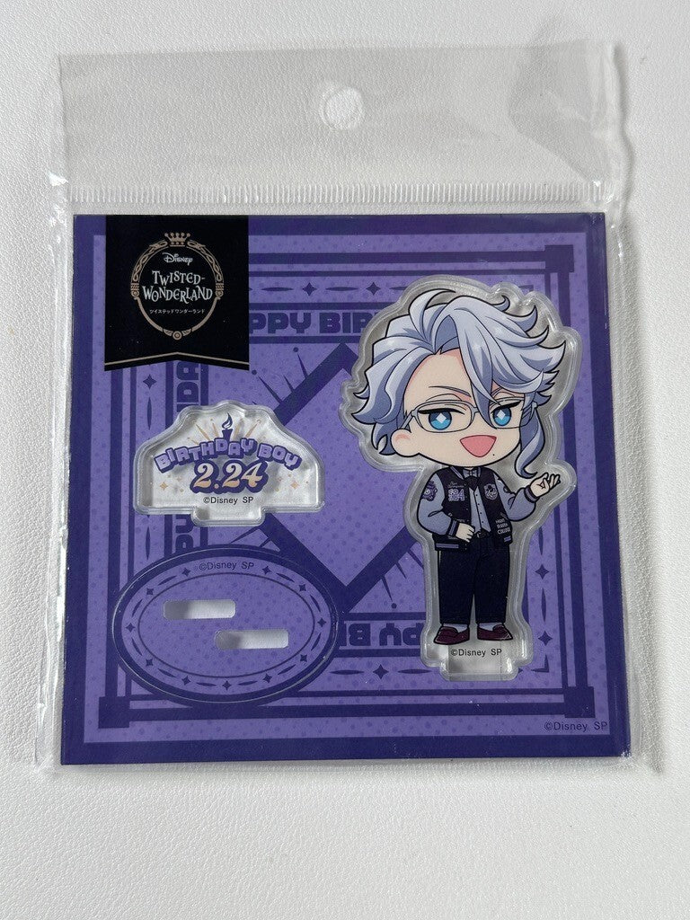 Twisted Wonderland Octavinelle Azul Ashengrotto Birthday Boy Acrylic Stand