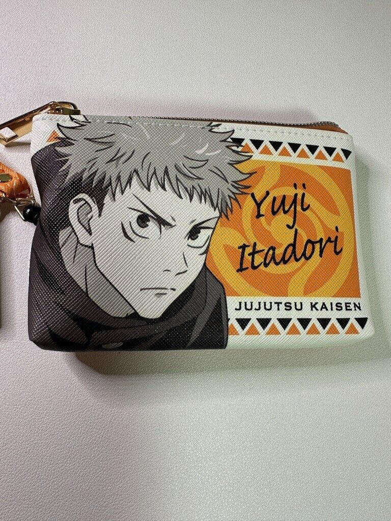 Jujutsu Kaisen Yuji Itadori Multi Reel Pass Case Card Holder New