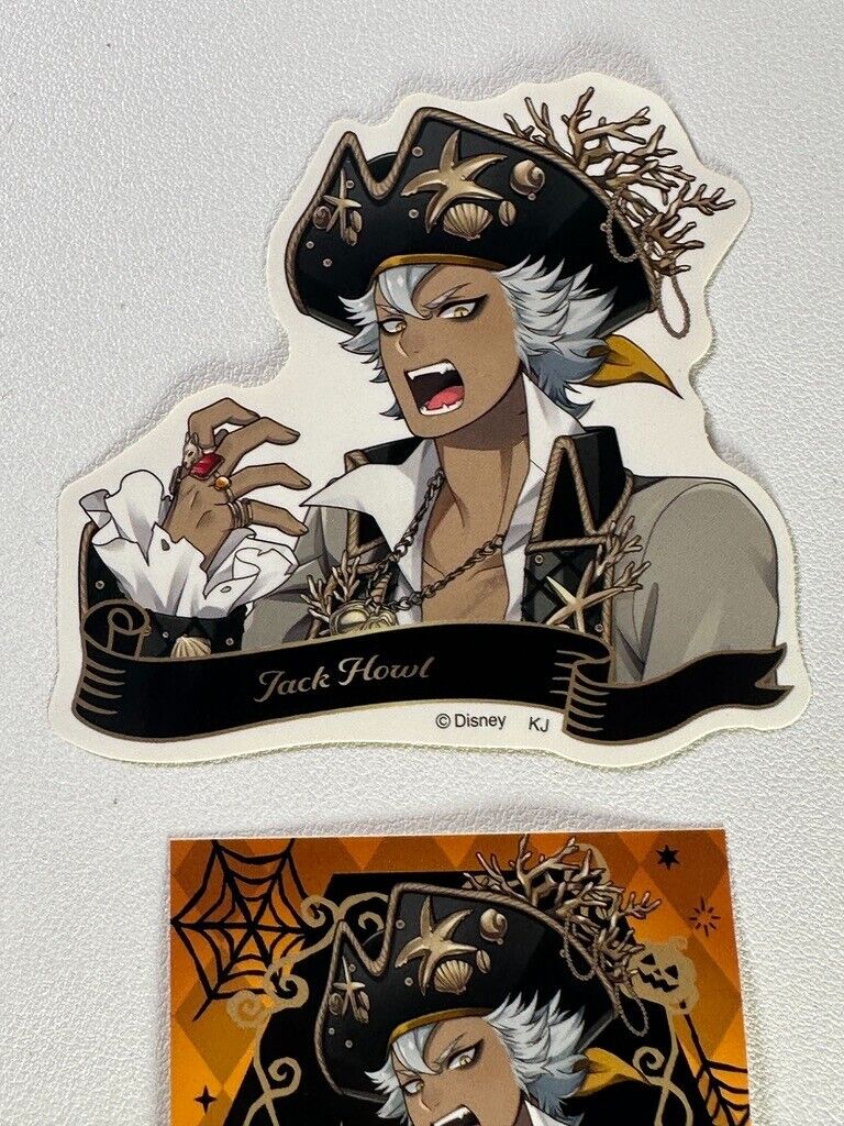 Twisted Wonderland Scary Dress Alt Ver Sticker Set Savanaclaw Jack Howl