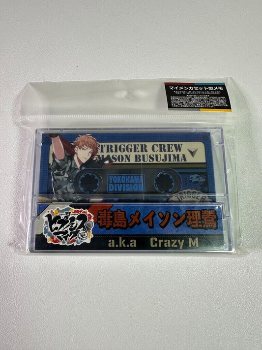 Hypnosis Mic Cassette Memo Memo Pad Set Mad Trigger Crew Rio Mason Busujima