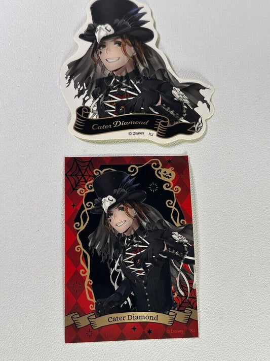 Twisted Wonderland Scary Dress Alt Ver Sticker Set Heartslabyul Cater Diamond