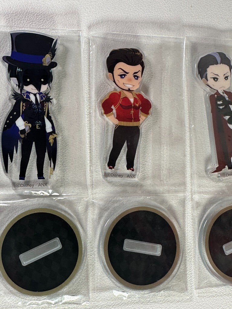 Twisted Wonderland Night Raven College Acrylic Stand Set Mozus Ashton Dire