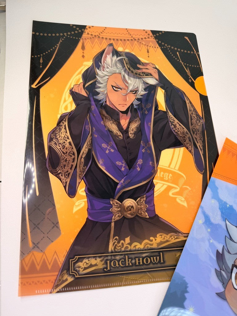 Twisted Wonderland Clear File Set Savanaclaw Jack Howl