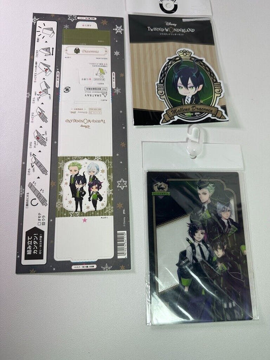 Twisted Wonderland Diasomnia Malleus Draconia Card Magnet Phone Holder