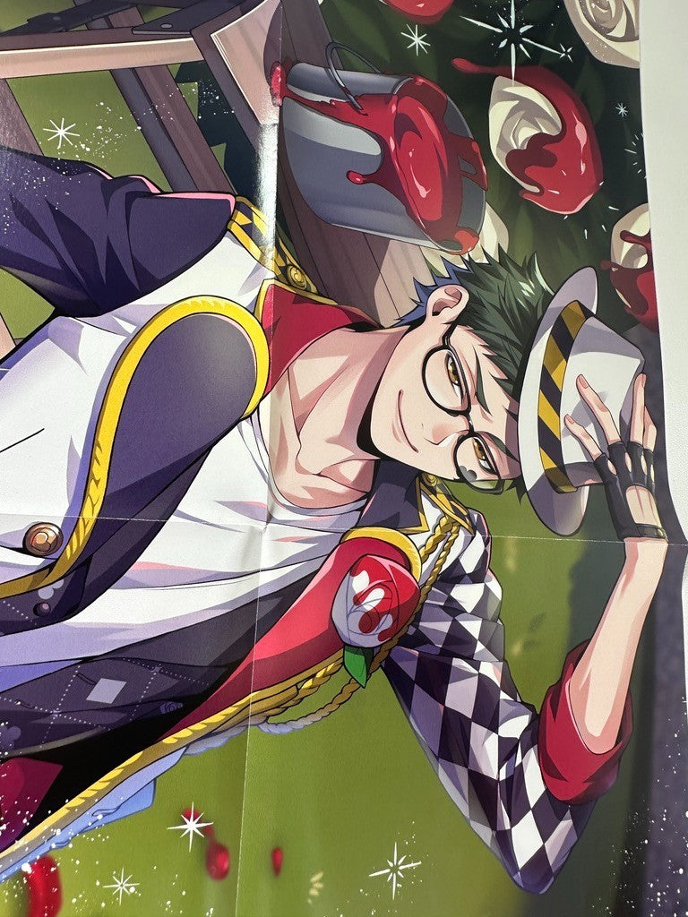 Twisted Wonderland G Fantasy Poster Heartslabyul Trey Clover Dormitory
