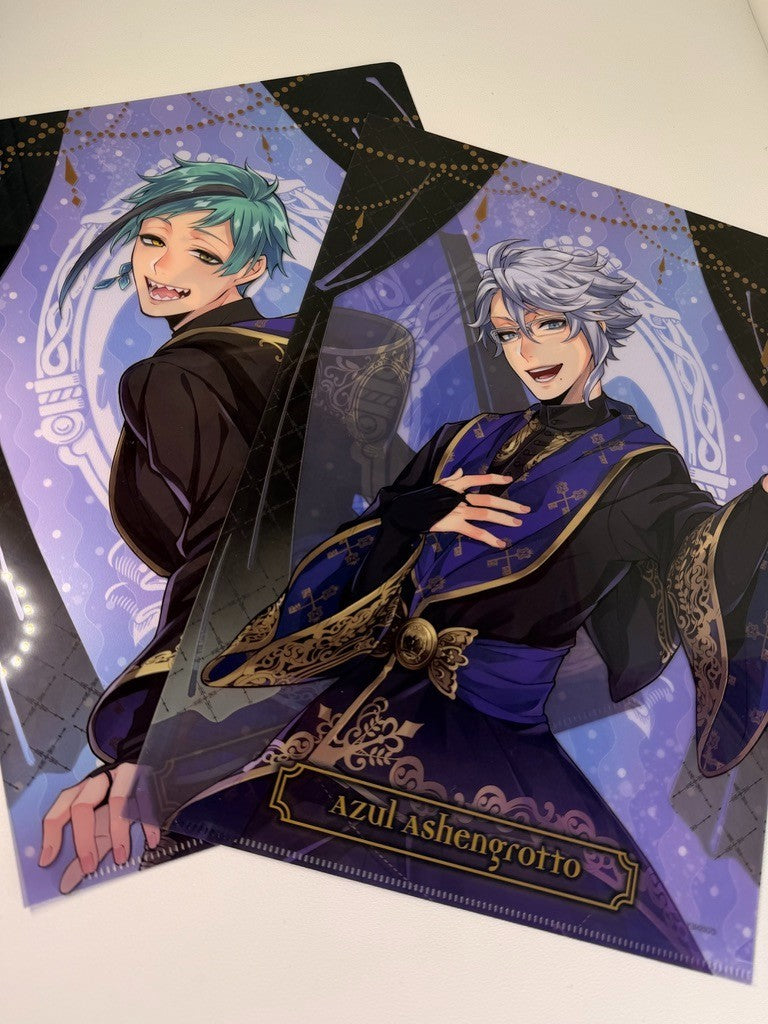 Twisted Wonderland Clear File Set Octavinelle Jade Floyd Azul Ceremony