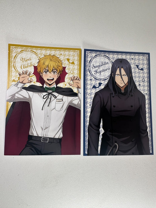 Wind Breaker Postcard Set Sgishita Kyotaro Nirei Akihiko