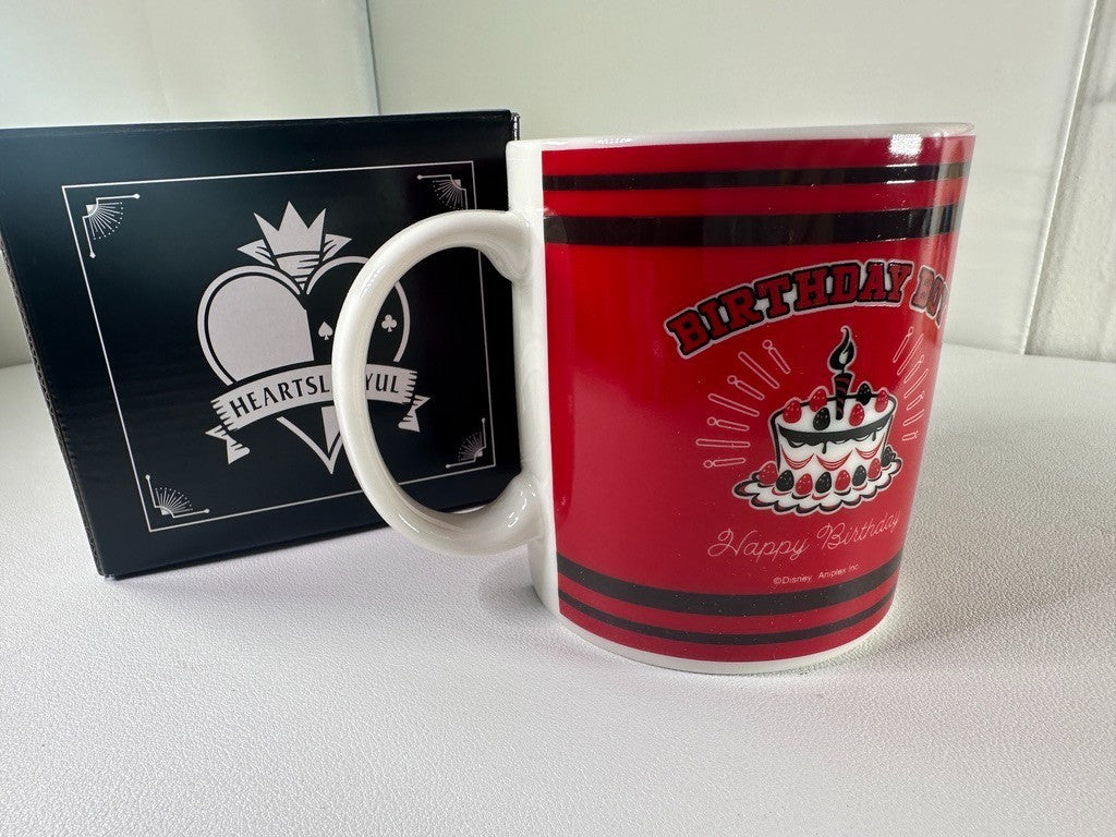 Twisted Wonderland Union Birthday Mug Cup Heartslabyul Deuce Spade