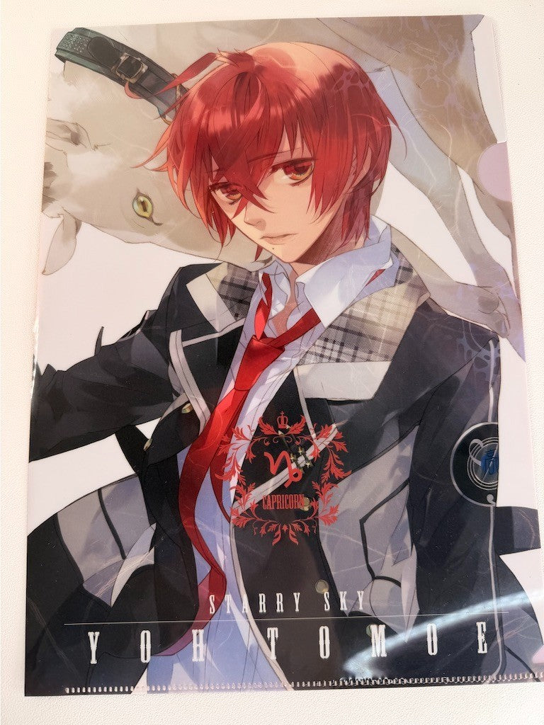 Starry Sky Yoh Tomoe Capricorn Clear File