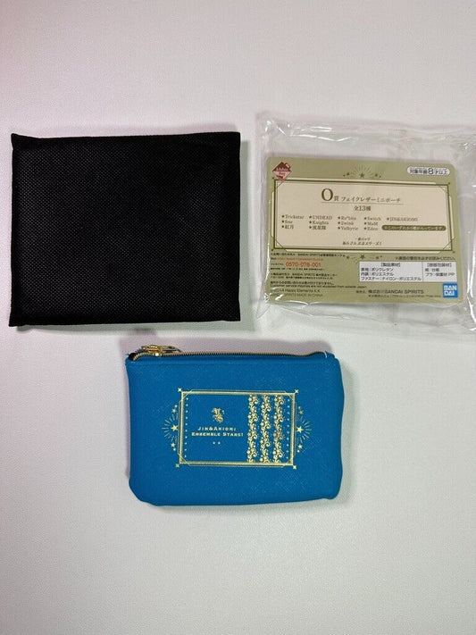Ensemble Stars Jin & Akiomi  Faux Leather Mini Pouch Ichiban Bag Award