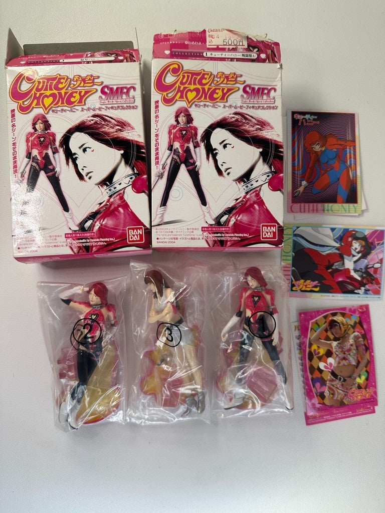 AS IS Cutie Honey SMFC Super Movie Figure Set 2004