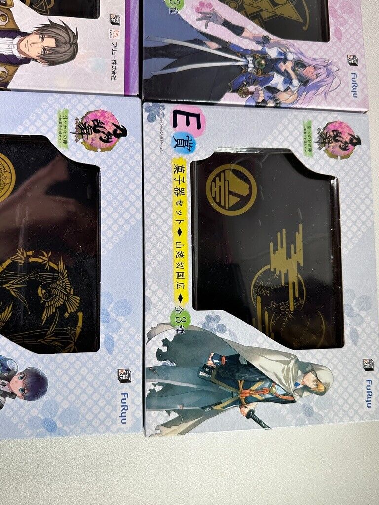 Touken Ranbu ONLINE E Prize Candy Dish W Sword Set 4