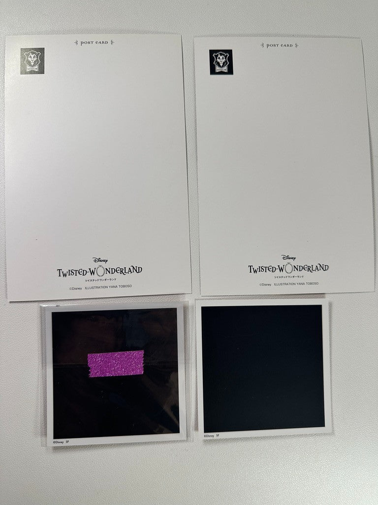 Twisted Wonderland Savanaclaw Postcard Set Jack Howl Ruggie Bucchi