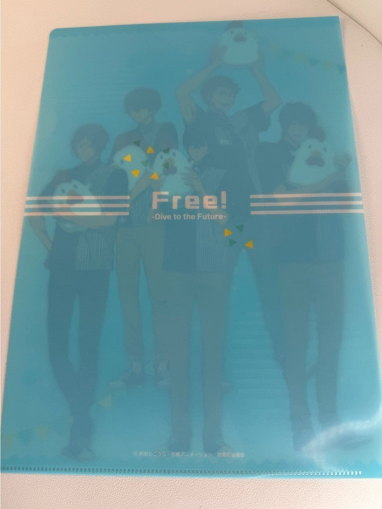 Free! Dive To The Future Lawsons Collab Clear File Ayumu Rin Haru