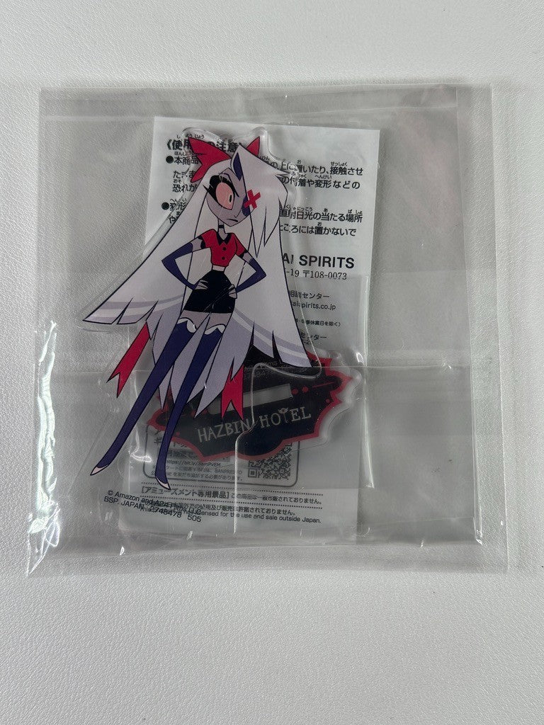 Welcome to Hazbin Hotel  Acrylic Plate w Stand Vaggie