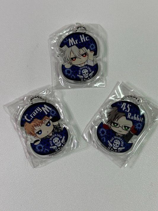 Hypnosis Mic Mad Trigger Crew Yokohama Division Acrylic Charm Set Jyuto Rio