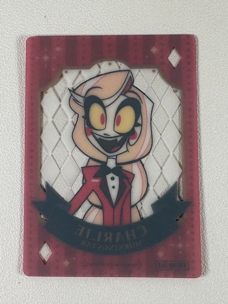 Hazbin Hotel Ikebukuro Pop Up Shop Clear Card Charlie Morningstar