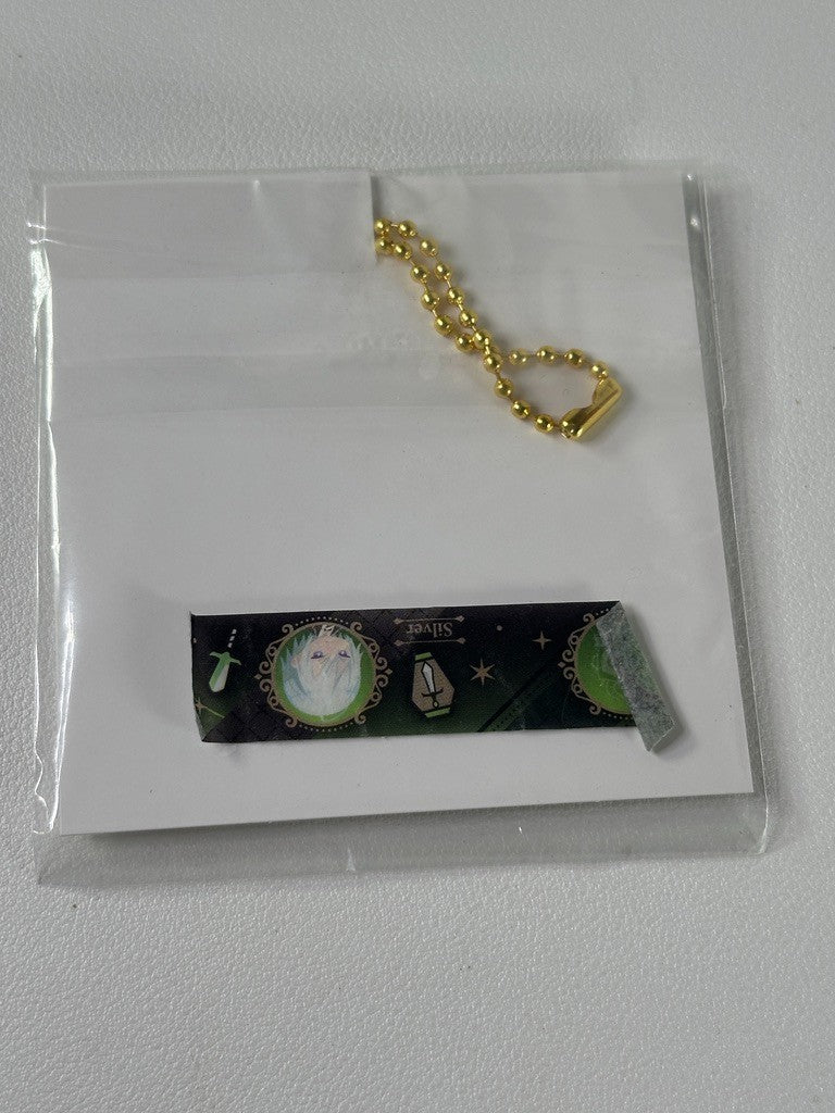 Twisted Wonderland OH MY CAFE Acrylic Key Chain Diasomnia Silver