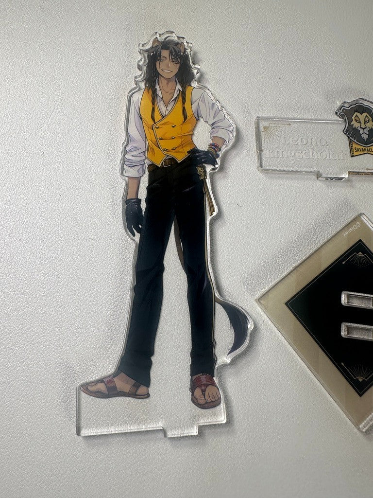 PREOWNED Twisted Wonderland Savanaclaw Leona Kingscholar Acrylic Stand Uniform