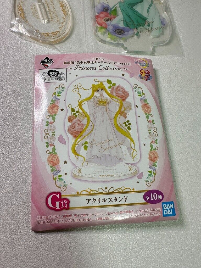 Sailor Moon Eternal Ichiban Kuji Princess Neptube Acrylic Stand Kaioh Michiru