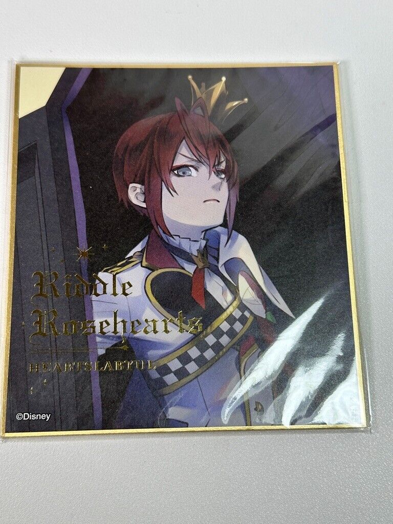 Twisted Wonderland Shikishi Board Heartslabyul Riddle Roseheart ...