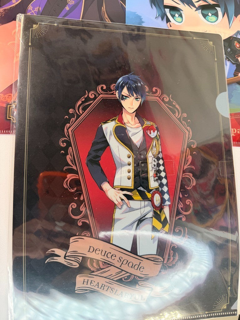 Twisted Wonderland Clear File Set Heartslabyul Deuce Spade