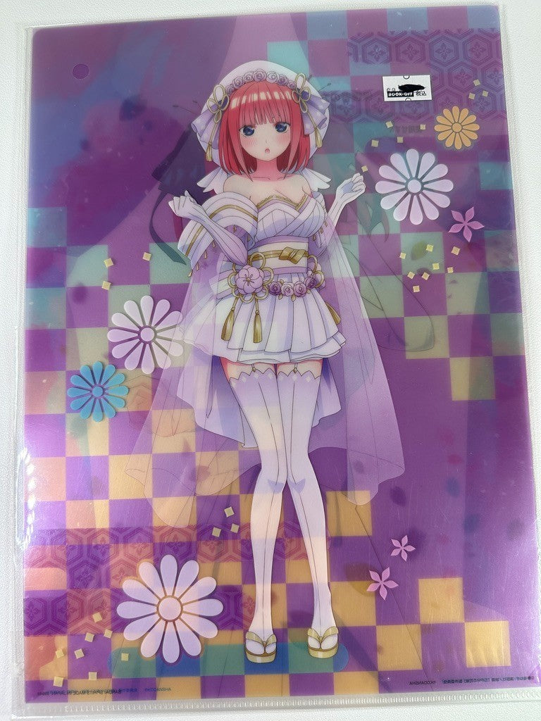 Quintessential Quintuplets Nino Nakano Clear File Set