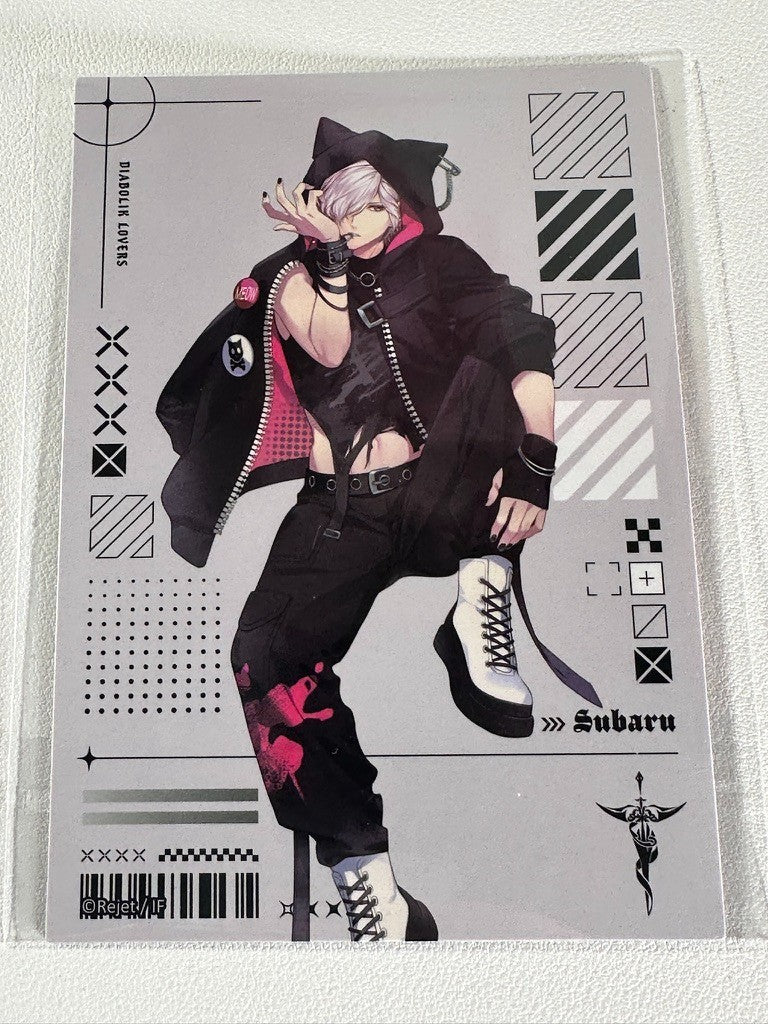 Diabolik Lovers Sha Demoniac Subaru Sakamaki Card Set