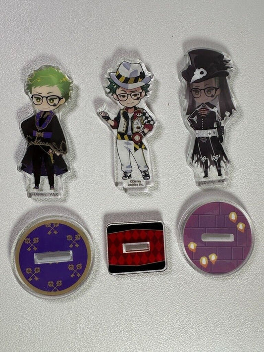 Twisted Wonderland Heartslabyul Trey Clover Acrylic Stand Set Ceremony Scary