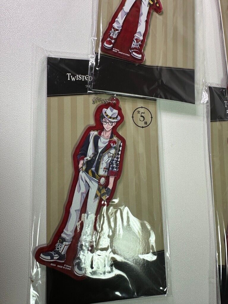 Twisted Wonderland Acryic Charm Vol. 5 Heartslabyul Dorm Riddle Ace Deuce Trey