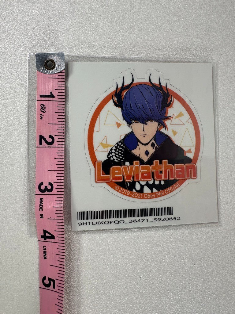 Obey Me! Marvelous Inc Circle Sticker Leviathan