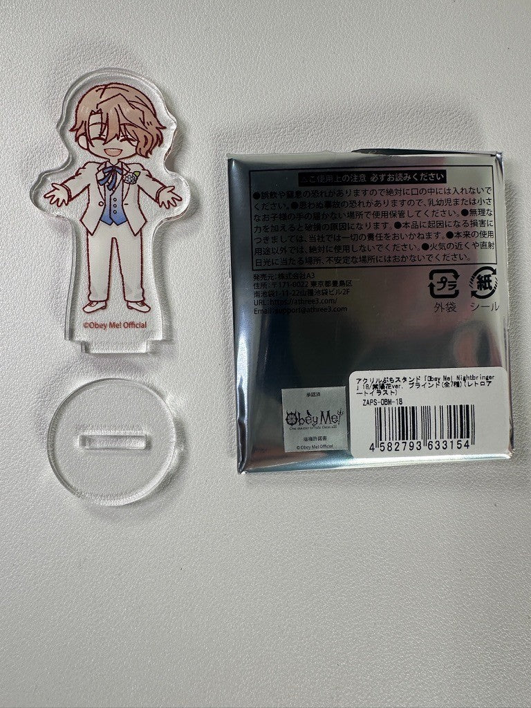 Obey Me! Nightbringer Hydrangea Ver Mini Acrylic Stand Asmodeus