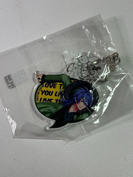 Hypnosis Mic  Can Badge Fling Posse Dice Arisugawa Acrylic Lyric Keychain