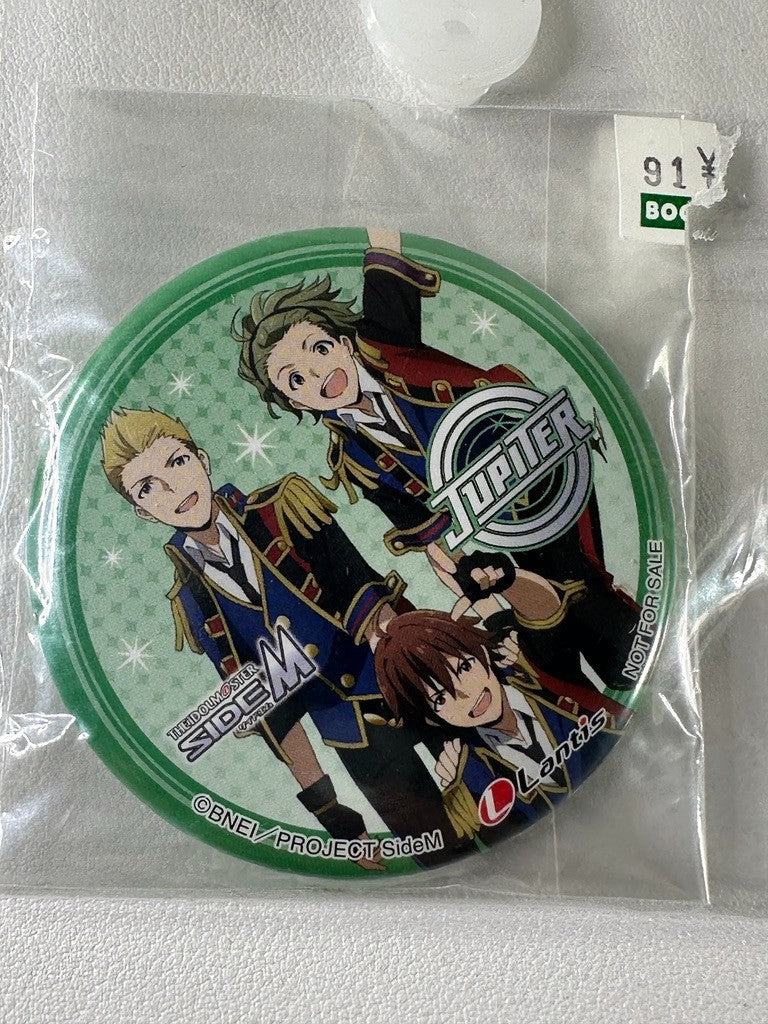 IdolMaster 2 Jupiter Can Badge Touma Shouta Hokuto