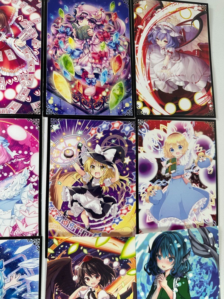Touhou Project Postcard Set Remilia Reimu Cirno Wakasagi Hime