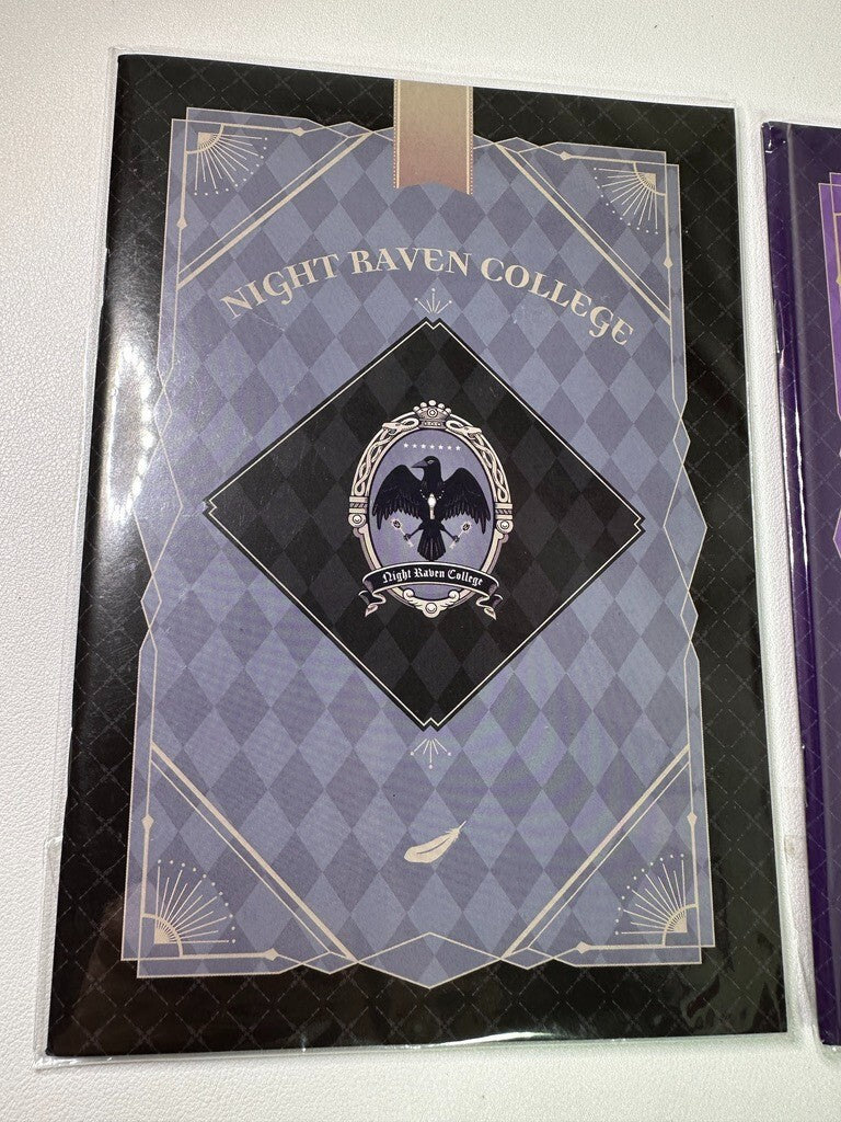 Twisted Wonderland Octavinelle Night Raven College Notebook Set Divus Floyd Azul