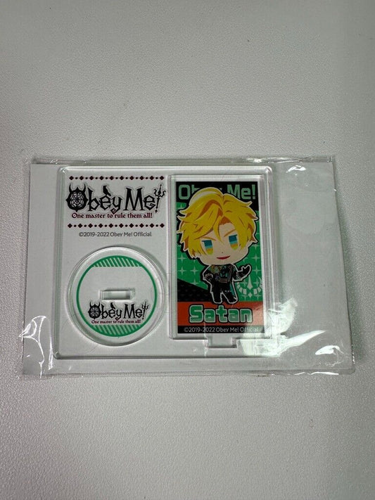 Obey Me! Satan One Master To Rule Them All Chibi Acrylic Stand