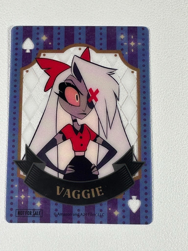 Hazbin Hotel Ikebukuro Pop Up Shop Clear Card Vaggie