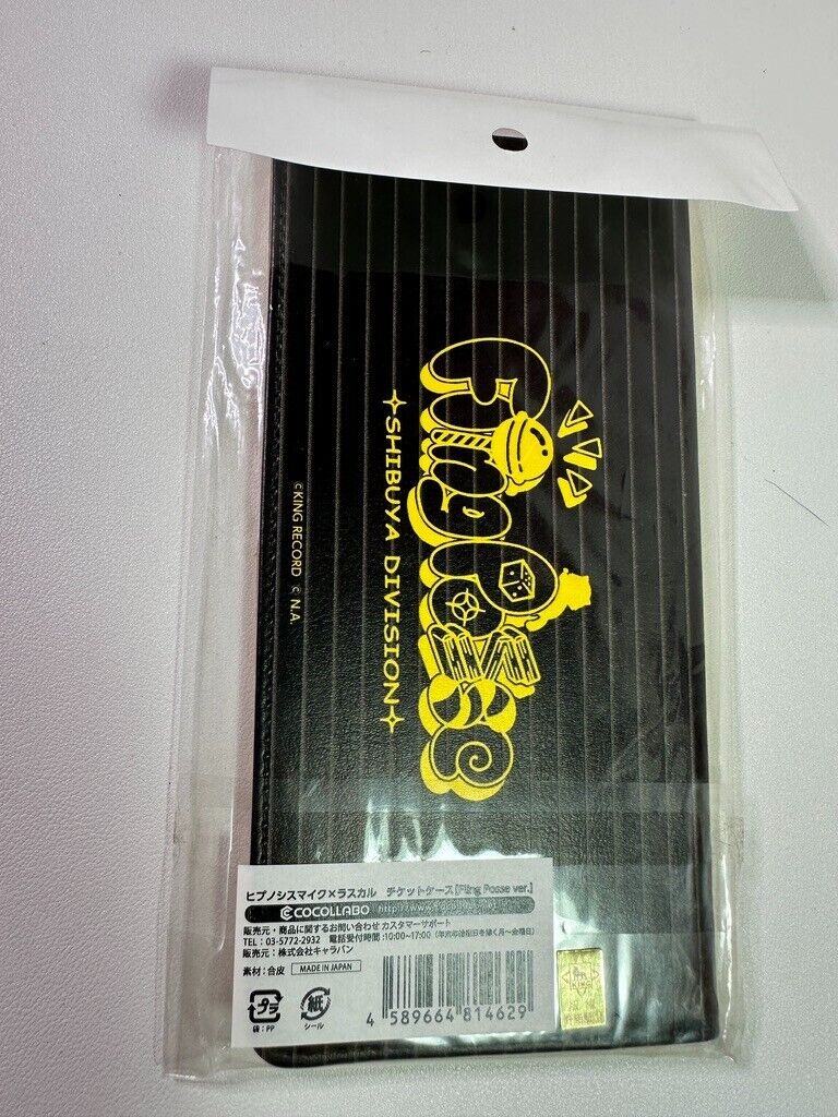 Hypnosis Mic Fling Posse Caravan Ticket Case Shibuya Division Ramuda Gentaro