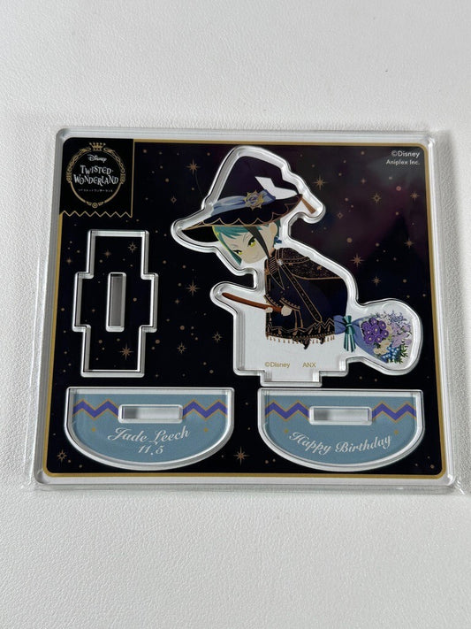 Twisted Wonderland Broom Birthday Acrylic Stand Octavinelle Jade Leech
