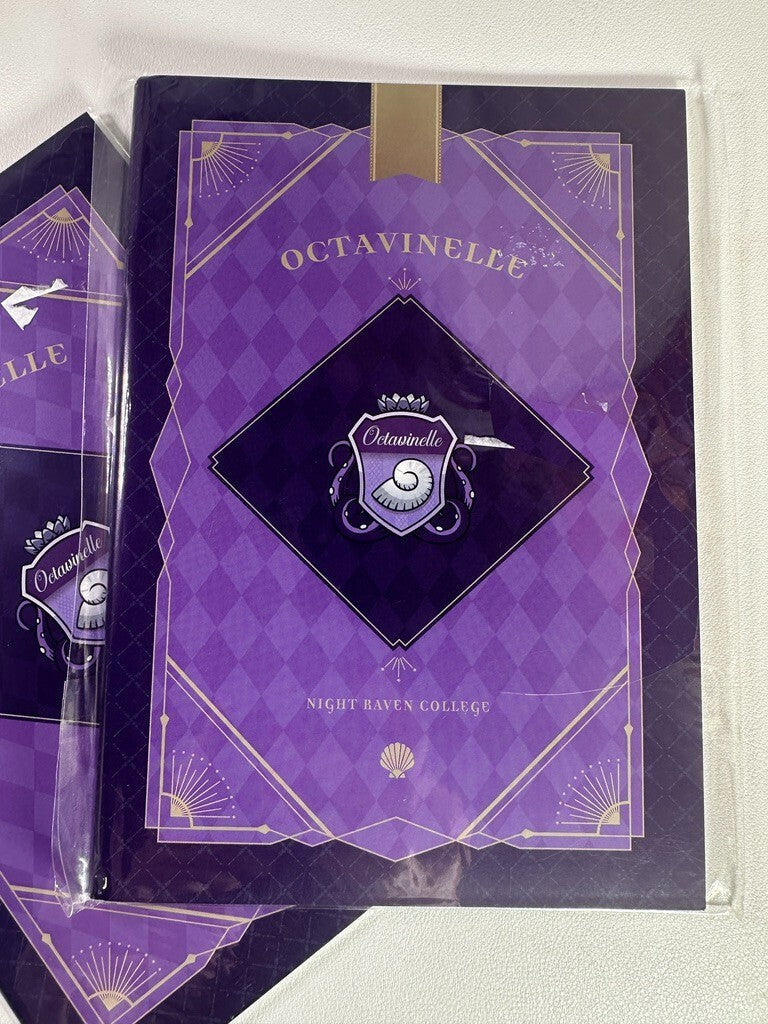 Twisted Wonderland Octavinelle  Notebook Set Jade Floyd Azul
