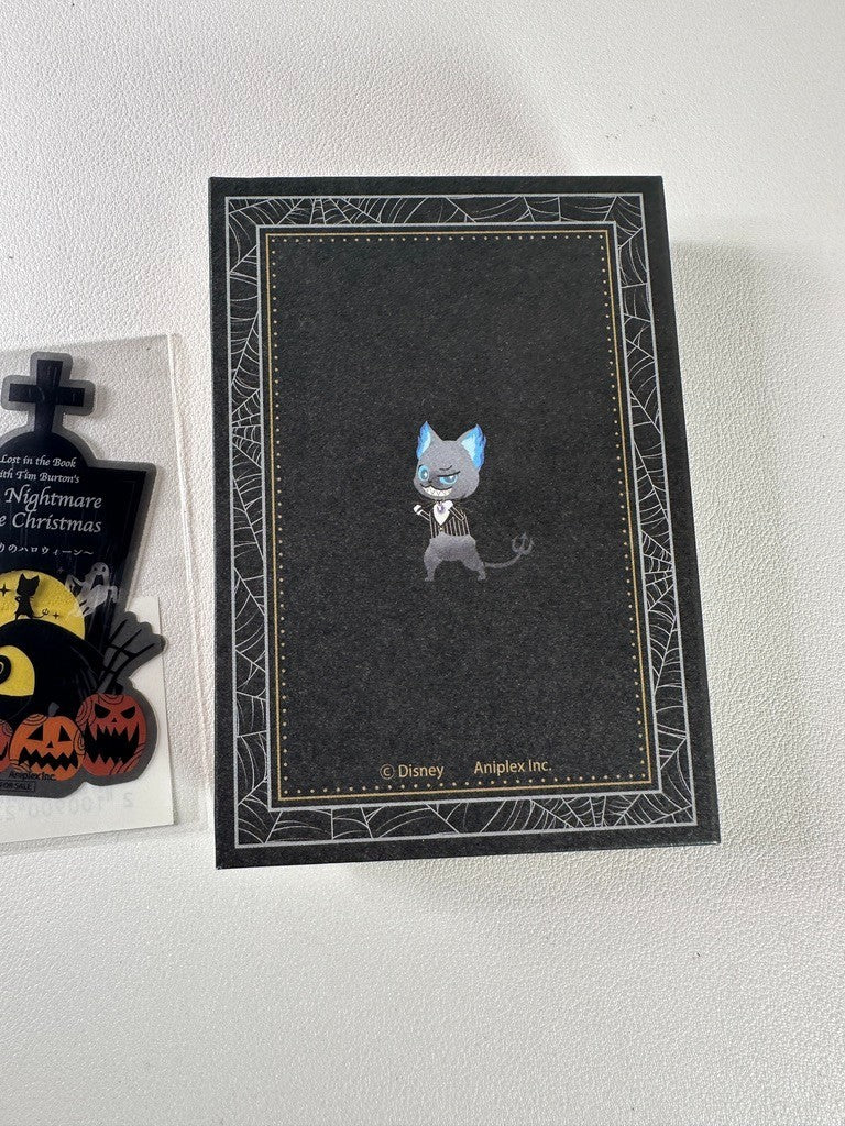 Twisted Wonderland Nightmare Before Christmas Pop Up Notepad Sticker Skully