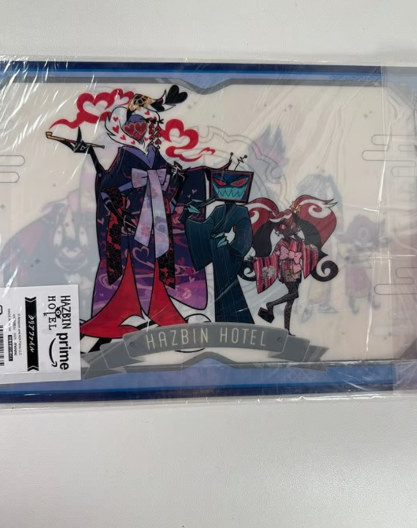 Hazbin Hotel Animate Kimono Clear File Angel Lucifer Alastor Nifty Charlie Husk